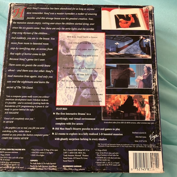 The Seventh Guest CD ROM game - Picture 2 of 12